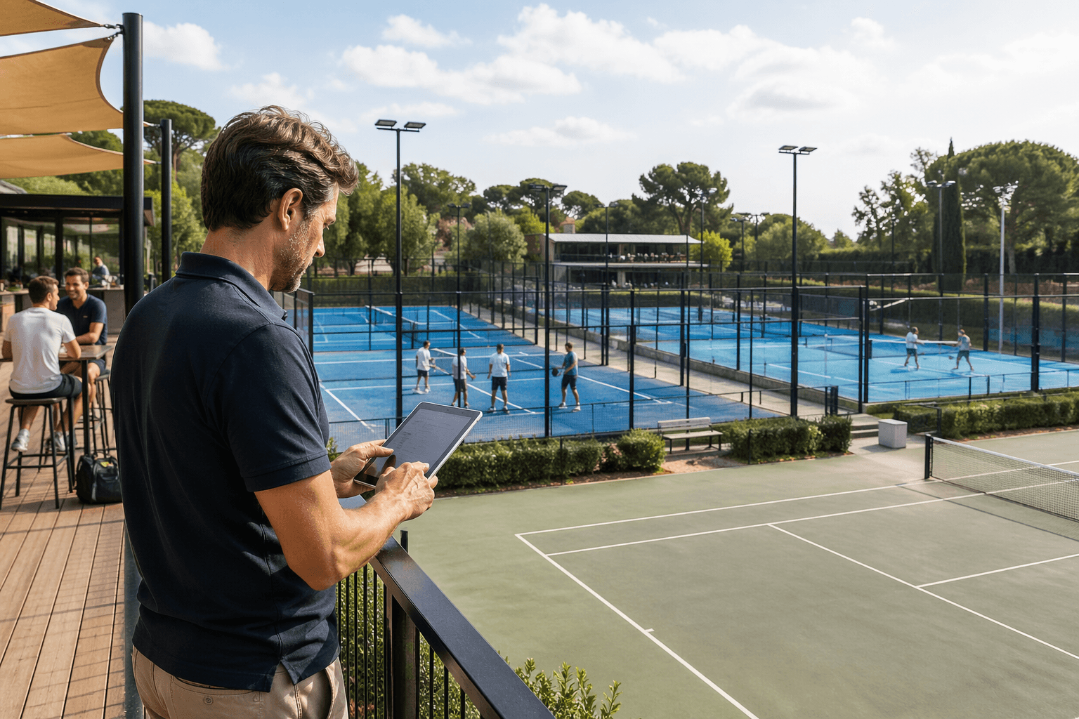 Comment remplir les heures creuses d’un club de padel ou de tennis sans brader ses terrains ?